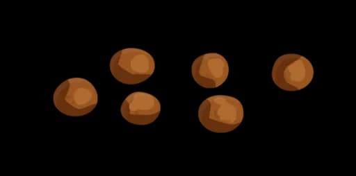 Type 1: Separate hard lumps